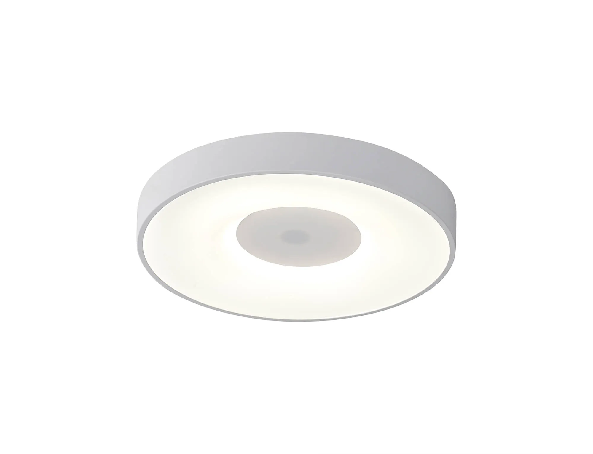 M7563  Coin 80W LED Round  Flush Ceiling White